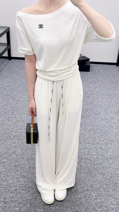 C*♥2025 new products Short-sleeved trousers suit