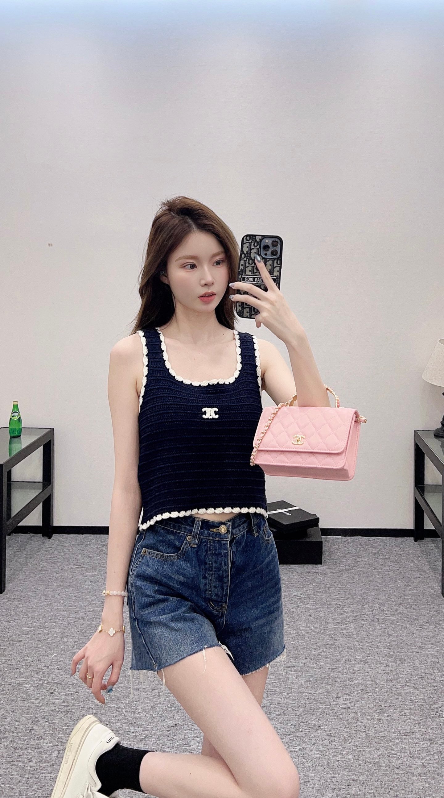 C*♥2025 new products Knitted vest
