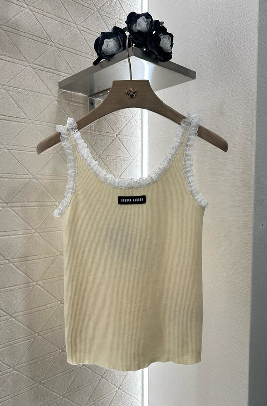 Mi*mi*♥2025 new product Lace vest