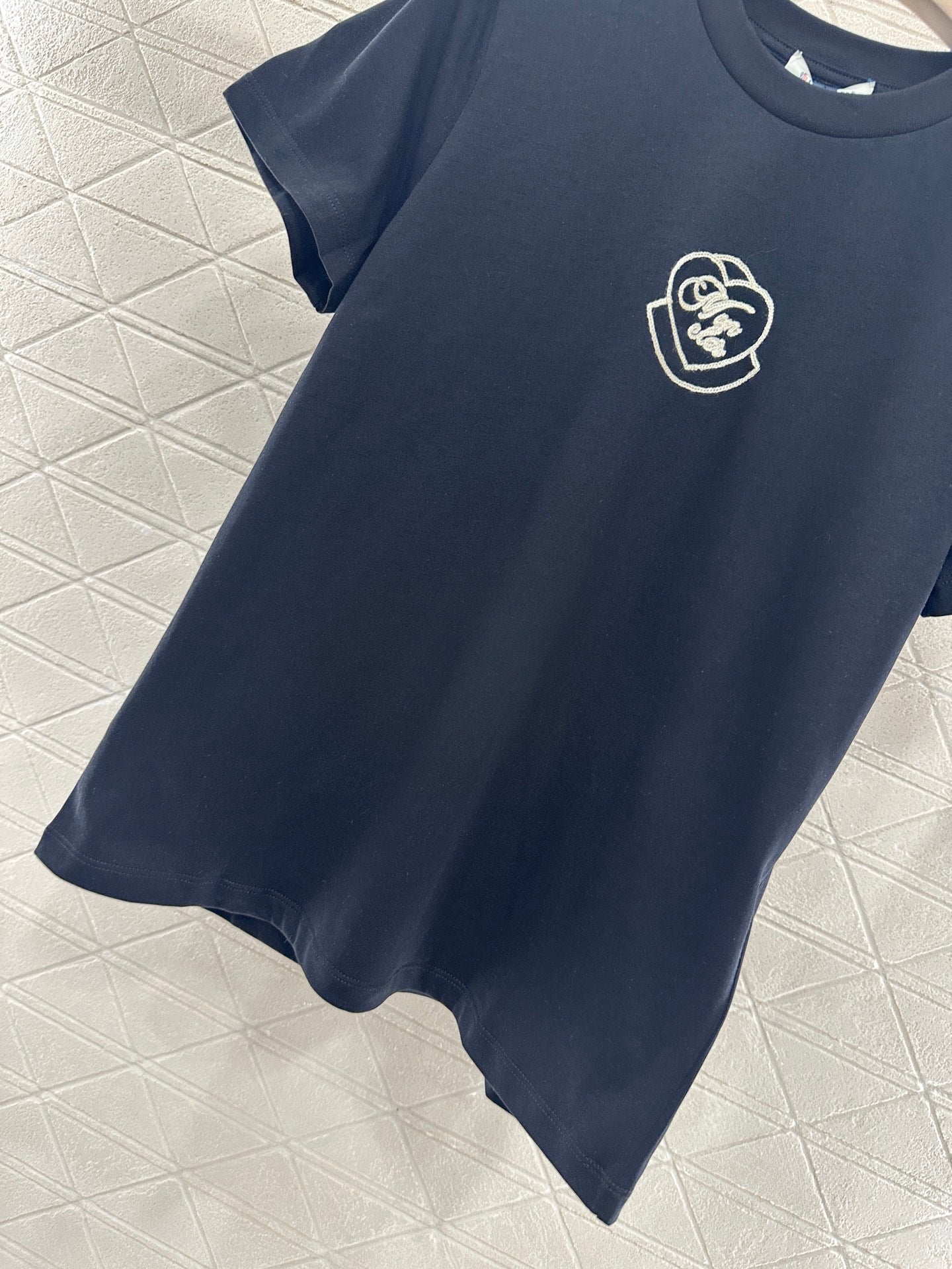 M*♥2025 new product Heart letter short sleeves