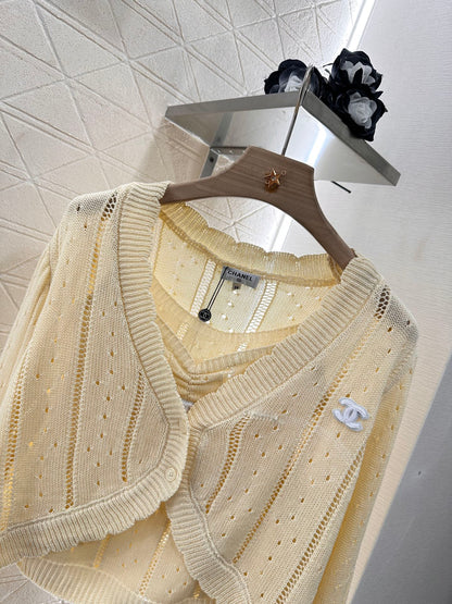 C*♥2025 New Cardigan Two-piece Set