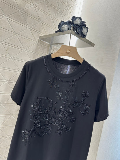 D*♥2025 new products Embroidered short sleeves
