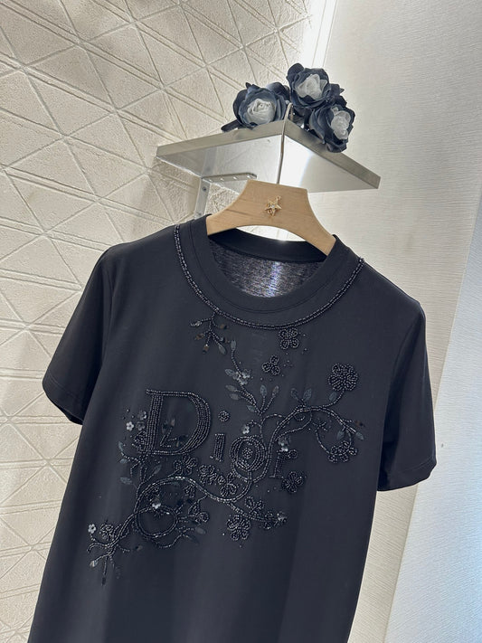 D*♥2025 new products Embroidered short sleeves