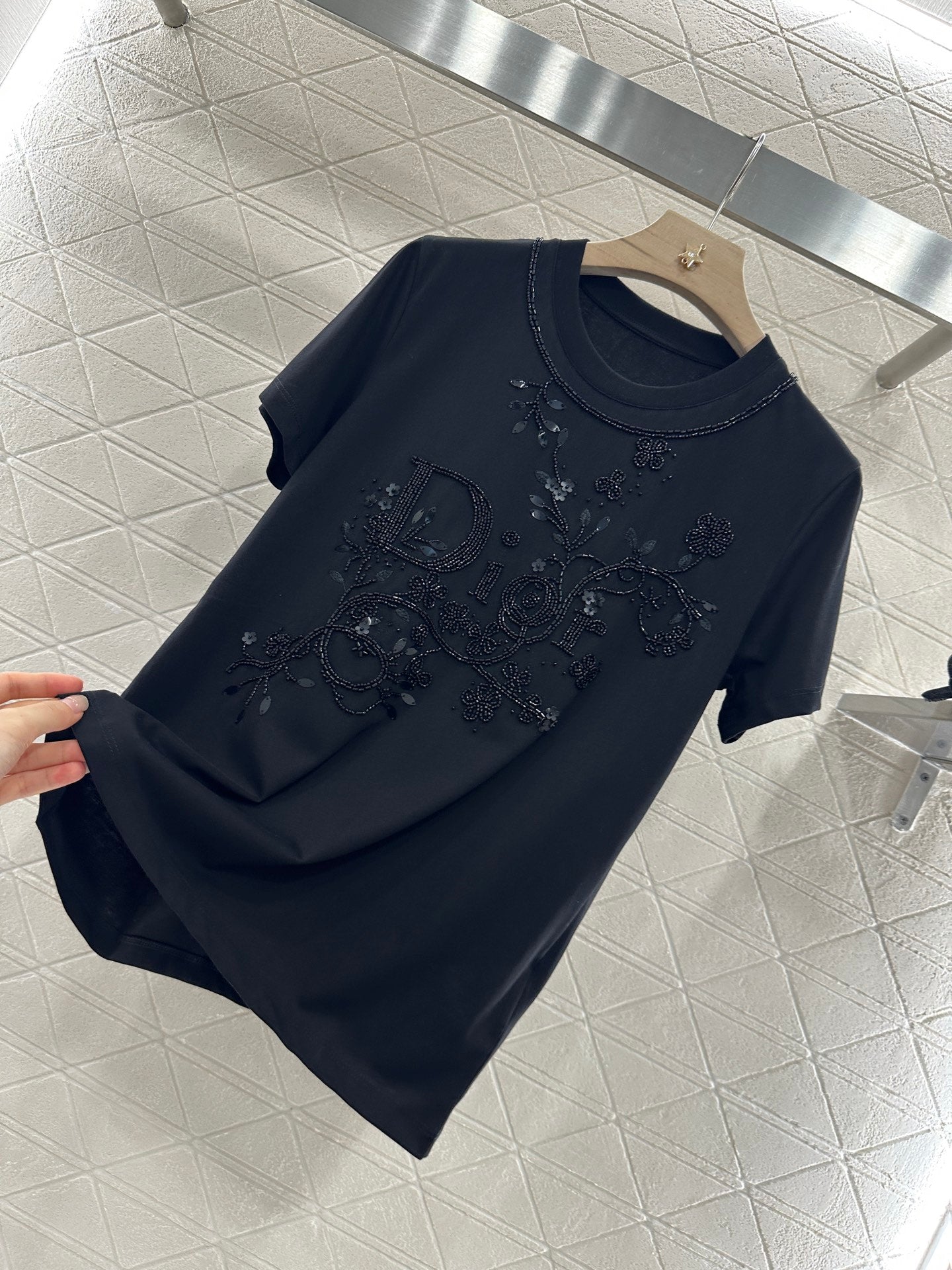 D*♥2025 new products Embroidered short sleeves