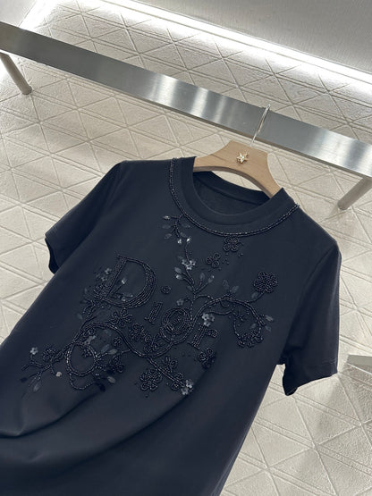 D*♥2025 new products Embroidered short sleeves