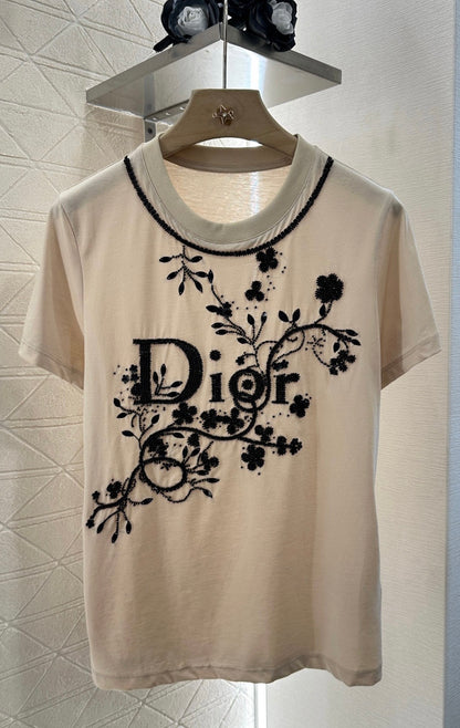 D*♥2025 new products Embroidered short sleeves