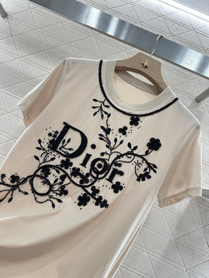 D*♥2025 new products Embroidered short sleeves