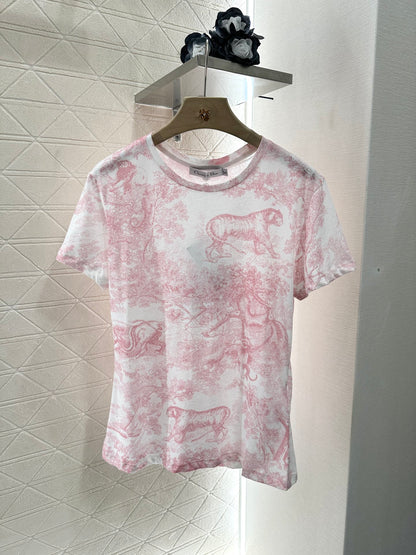 D*♥2025 new products Printed short sleeves