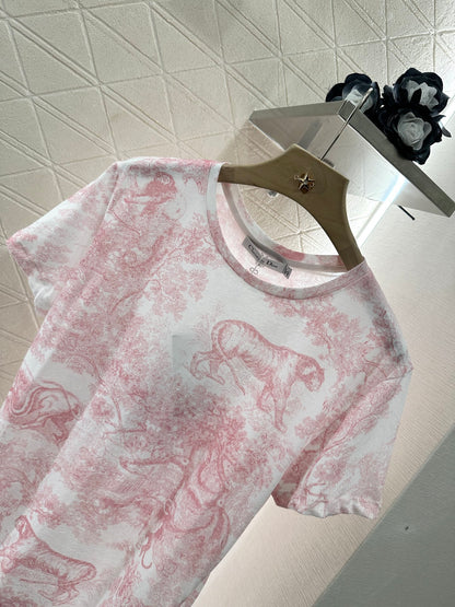 D*♥2025 new products Printed short sleeves