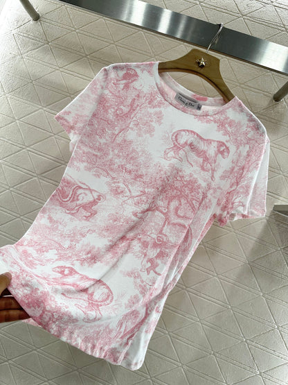 D*♥2025 new products Printed short sleeves