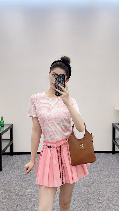 D*♥2025 new products Printed short sleeves