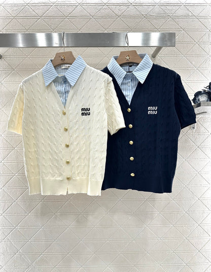 Mi*mi*♥2025 new products Knitted tops