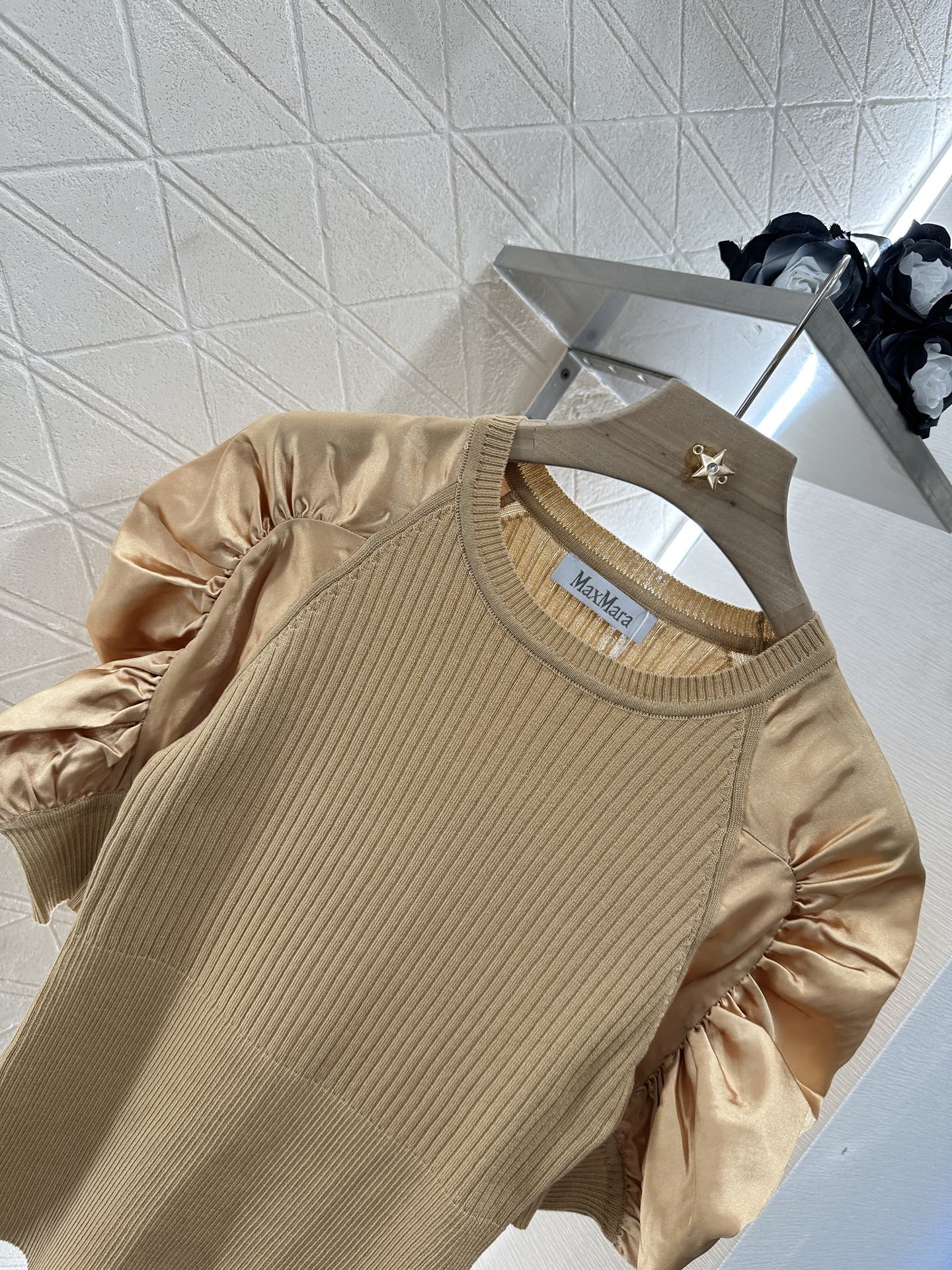 M*♥2025 new product Knitted short sleeves