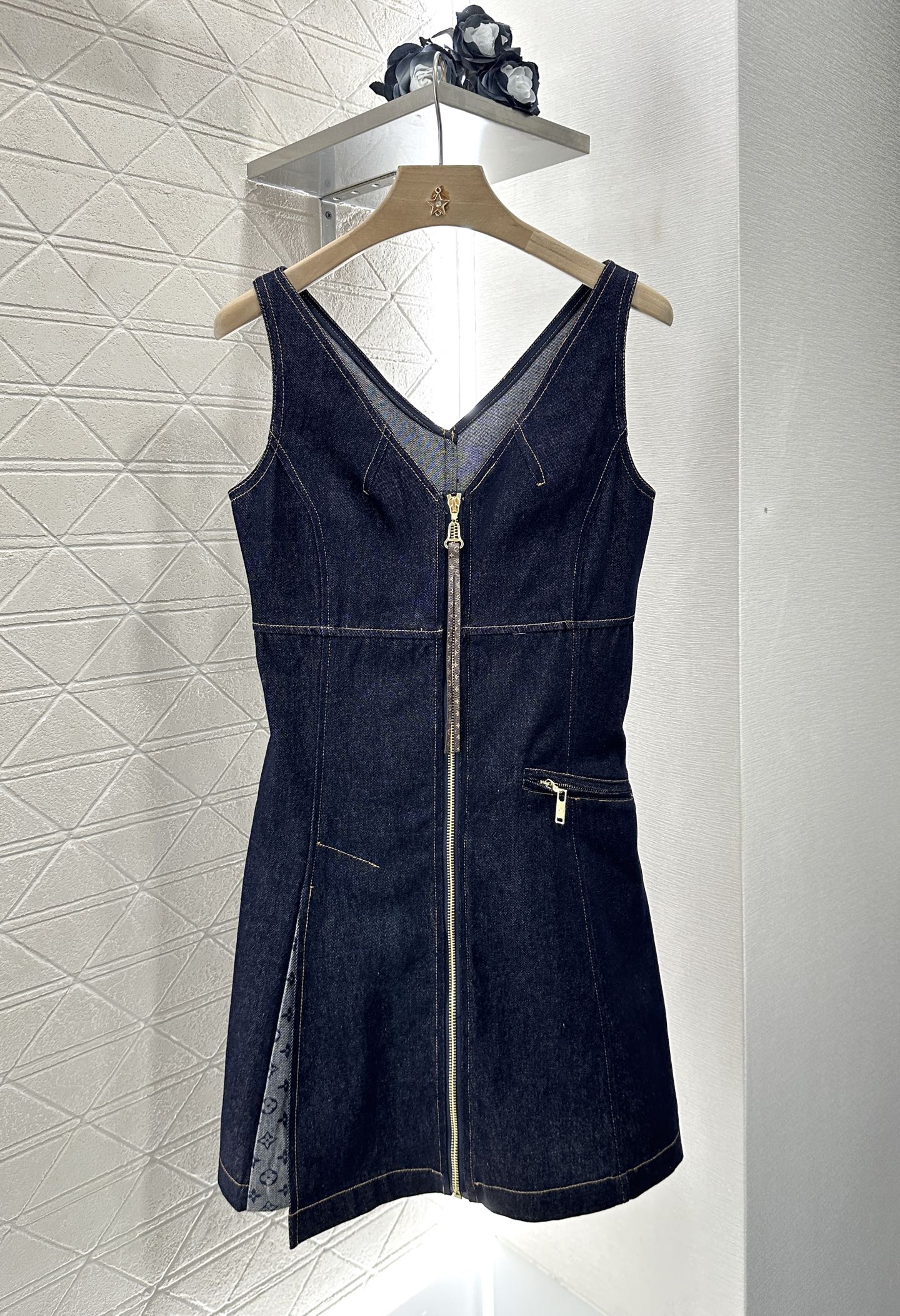 Louis *♥2025 new products Zipper dress