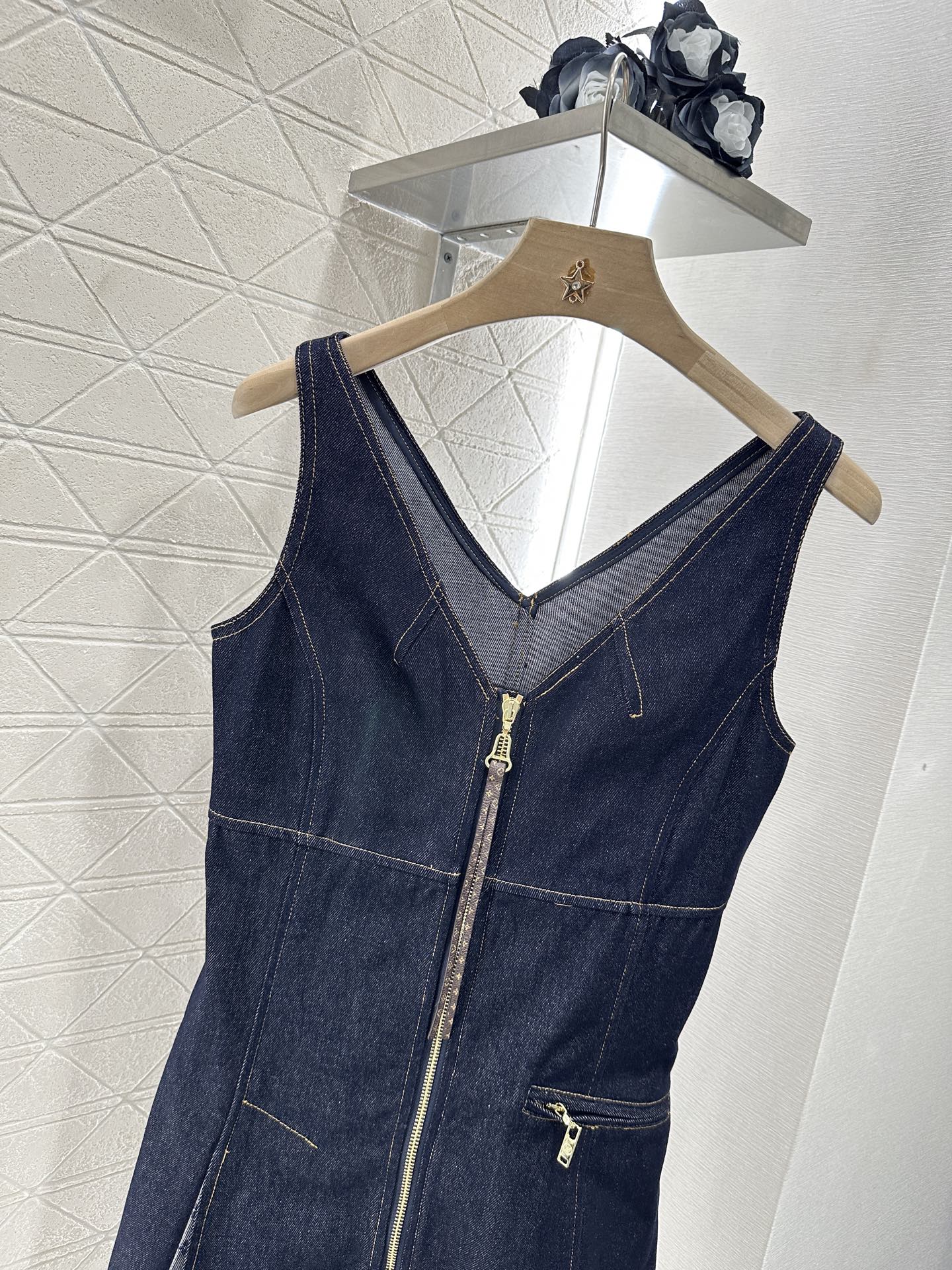 Louis *♥2025 new products Zipper dress