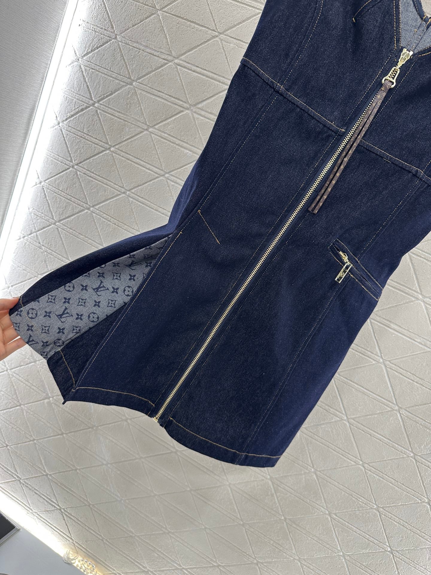 Louis *♥2025 new products Zipper dress