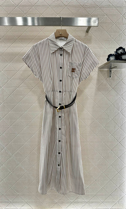 Mi*mi*♥2025 new products Belt dress