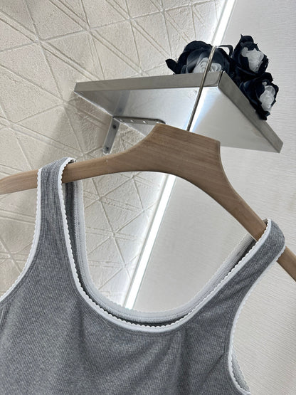 Mi*mi*♥2025 new product Short bra vest