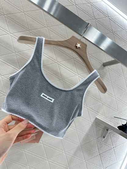 Mi*mi*♥2025 new product Short bra vest