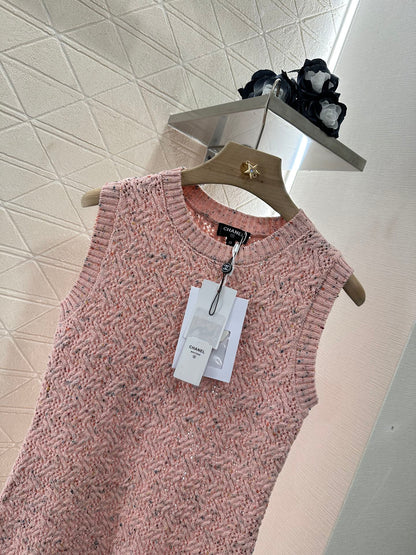 C*♥2025 new product Knitted vest dress