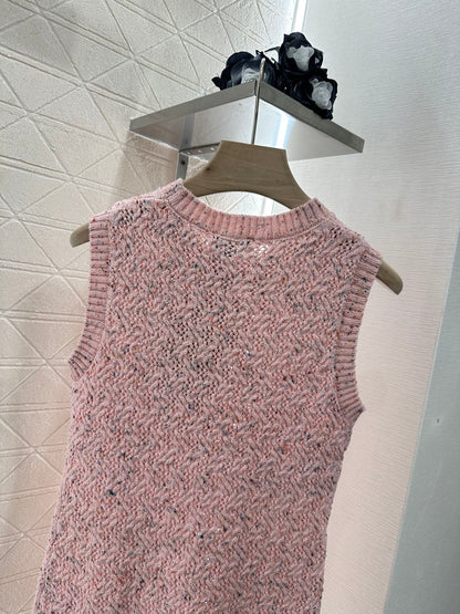 C*♥2025 new product Knitted vest dress