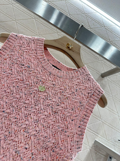 C*♥2025 new product Knitted vest dress