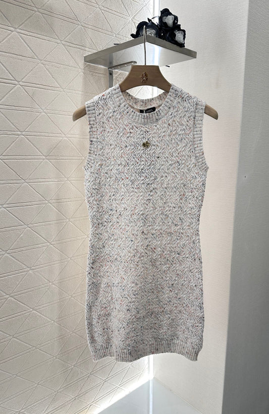 C*♥2025 new product Knitted vest dress