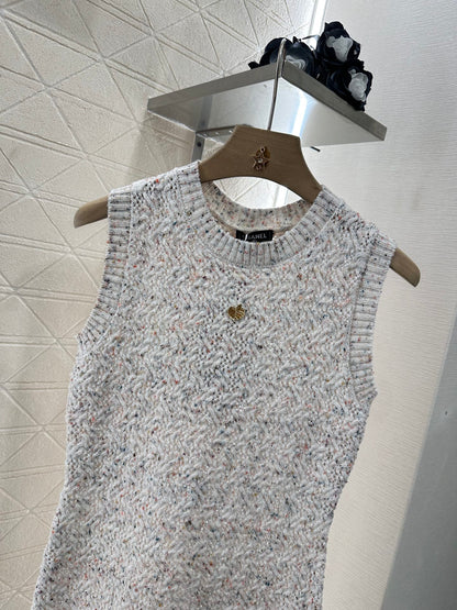 C*♥2025 new product Knitted vest dress