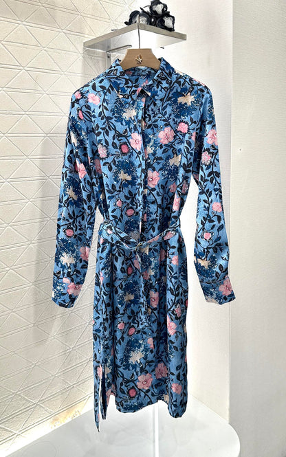 Louis *♥2025 new products Belt shirt dress