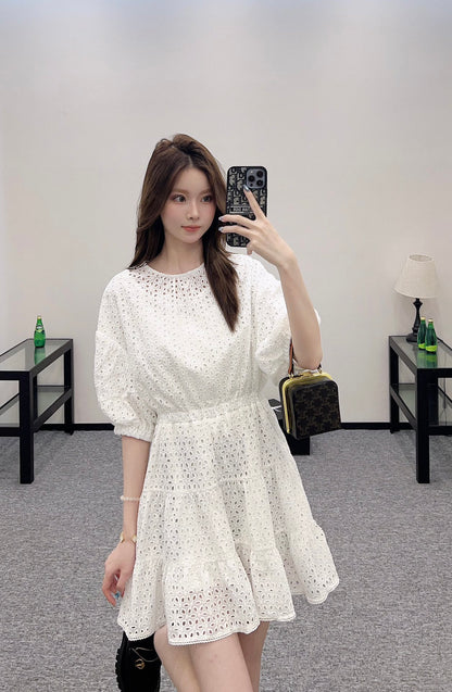 Louis *♥2025 new products Embroidered dress