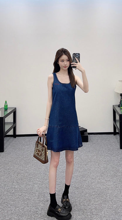 G*♥2025 new product Sleeveless vest dress