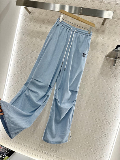Mi*mi*♥2025 new products Drawstring trousers