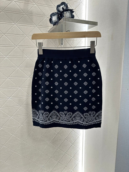 Mi*mi*♥2025 new product Short-sleeved skirt suit