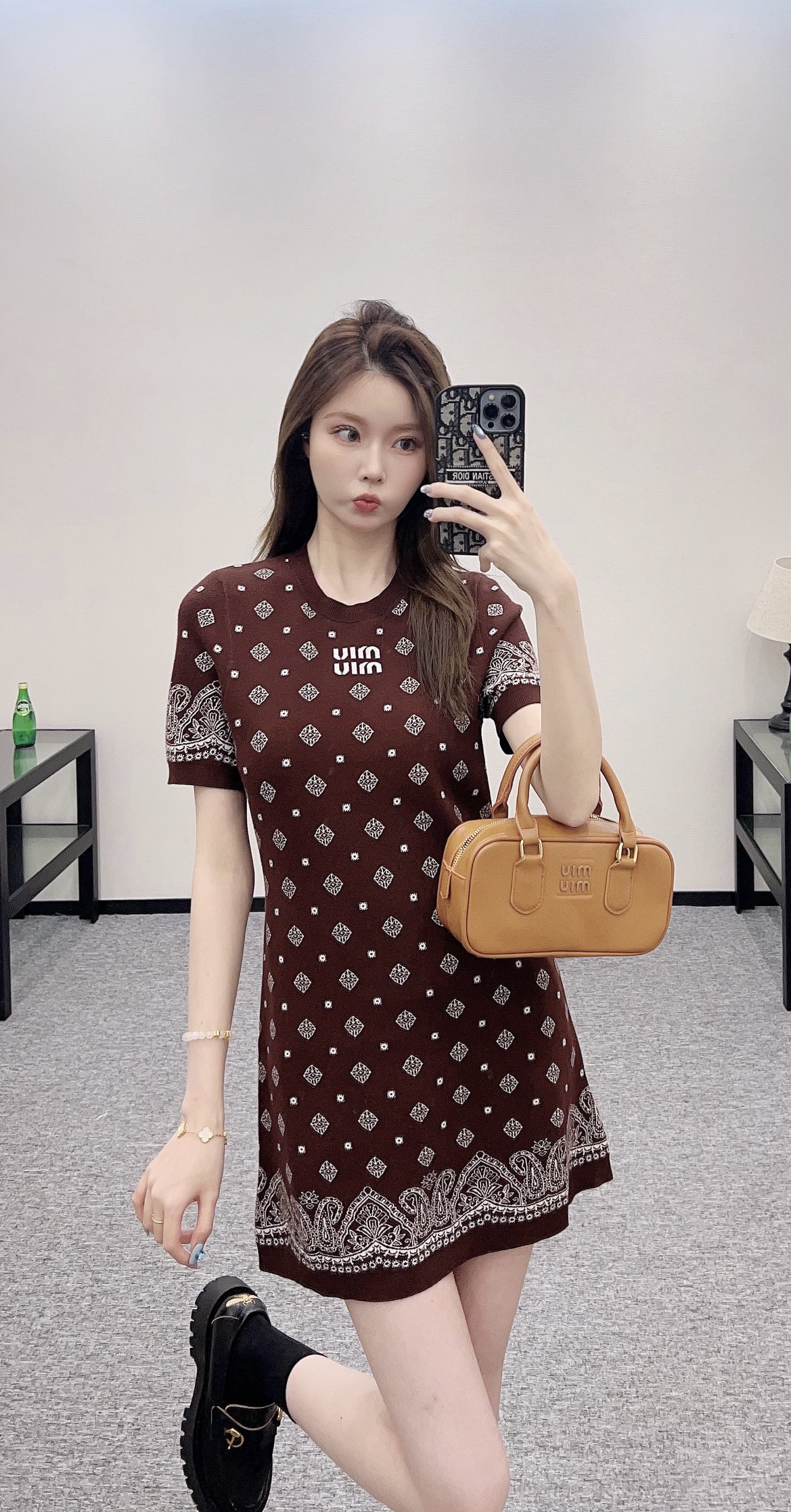 Mi*mi*♥2025 new products Knitted dress