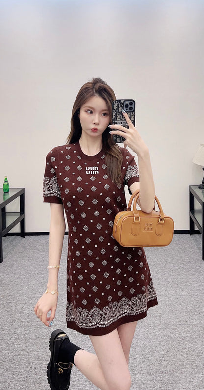 Mi*mi*♥2025 new products Knitted dress