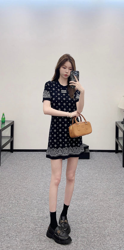 Mi*mi*♥2025 new products Knitted dress