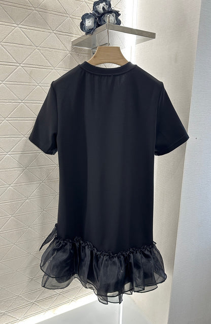 L*♥2025 new product Round neck dress