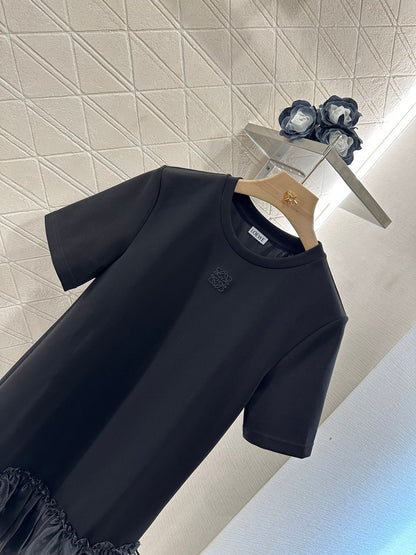 L*♥2025 new product Round neck dress