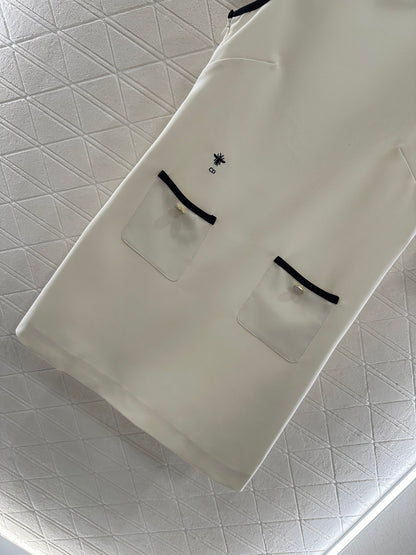 D*♥2025 new product Shoulder buckle vest dress