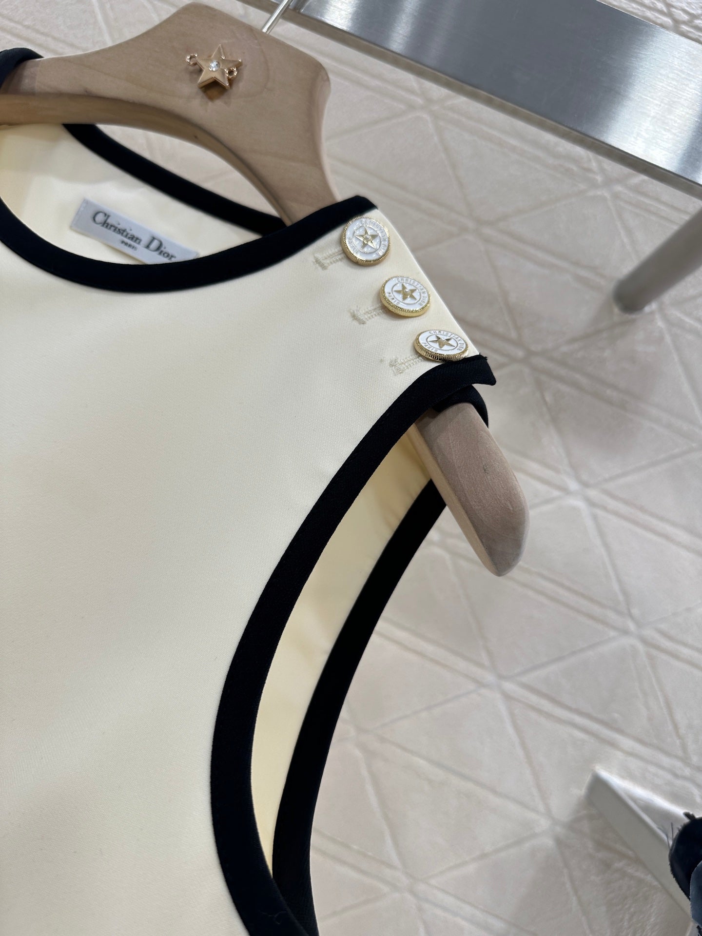 D*♥2025 new product Shoulder buckle vest dress