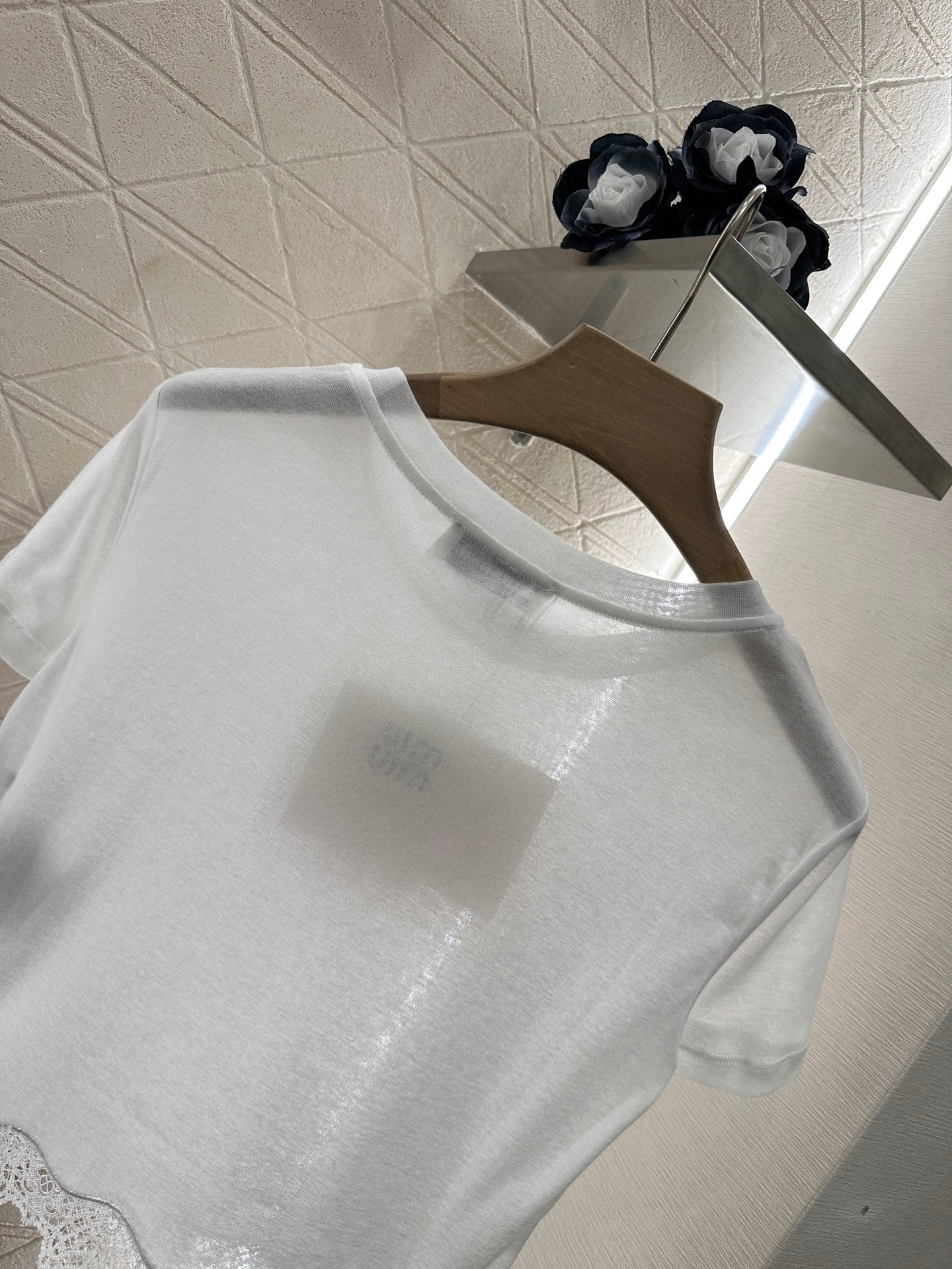 Mi*mi*♥2025 new products Lace short sleeves