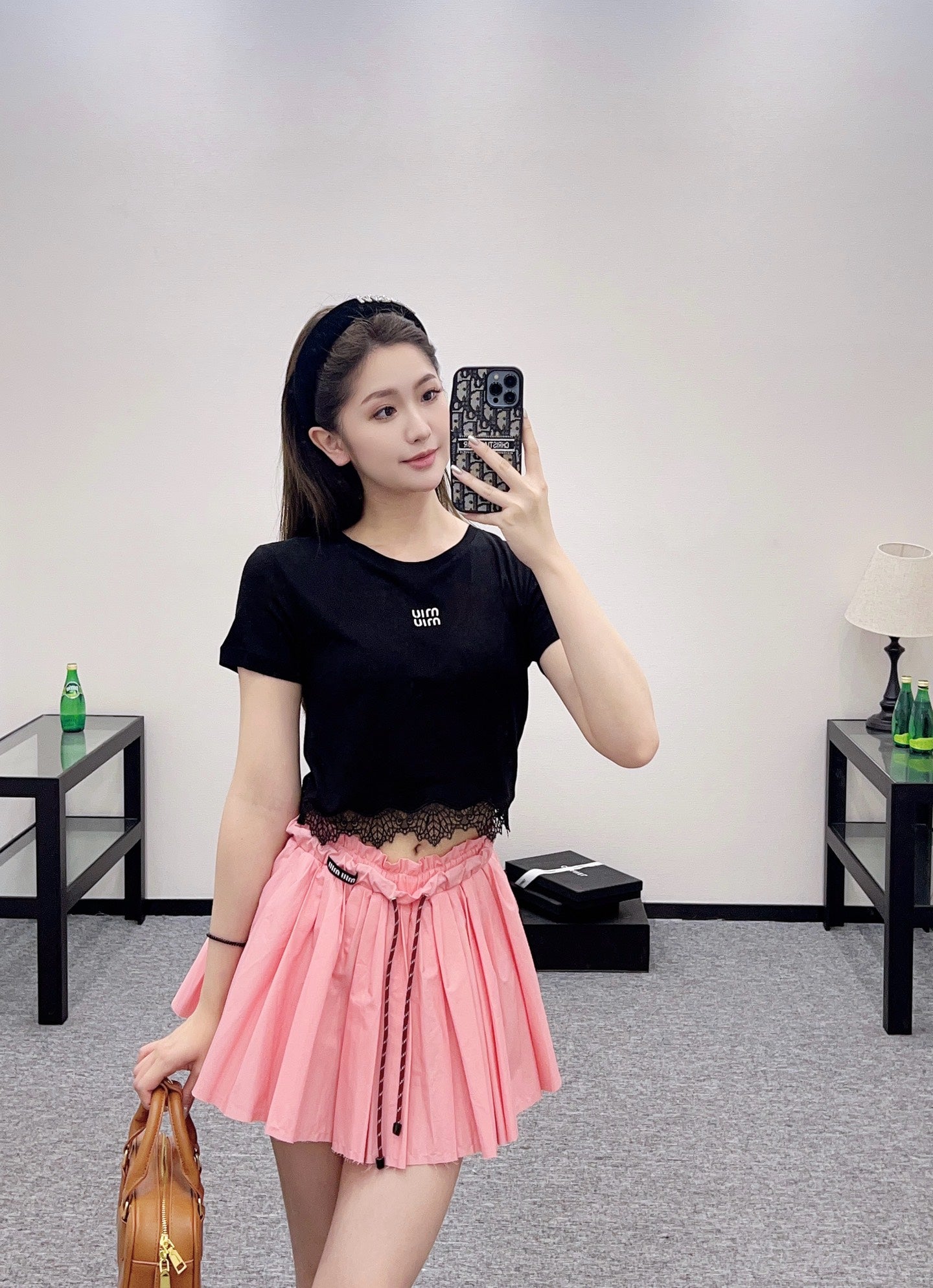 Mi*mi*♥2025 new products Lace short sleeves