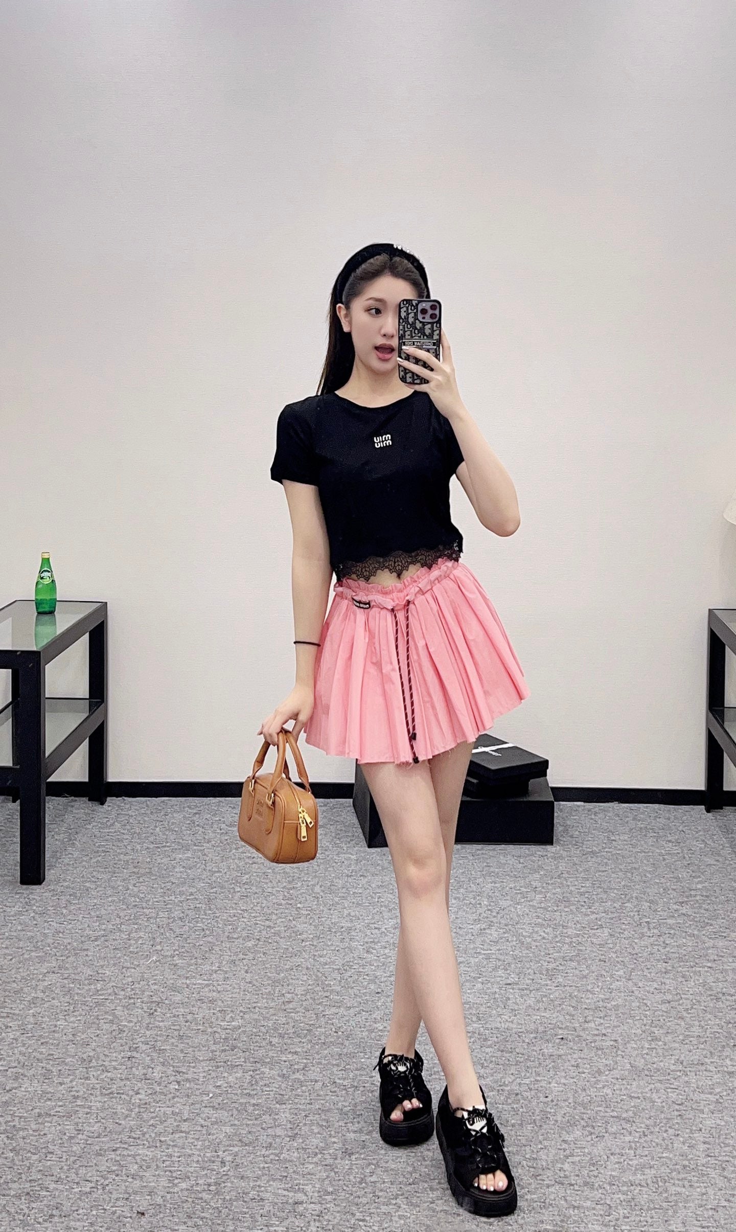 Mi*mi*♥2025 new products Lace short sleeves