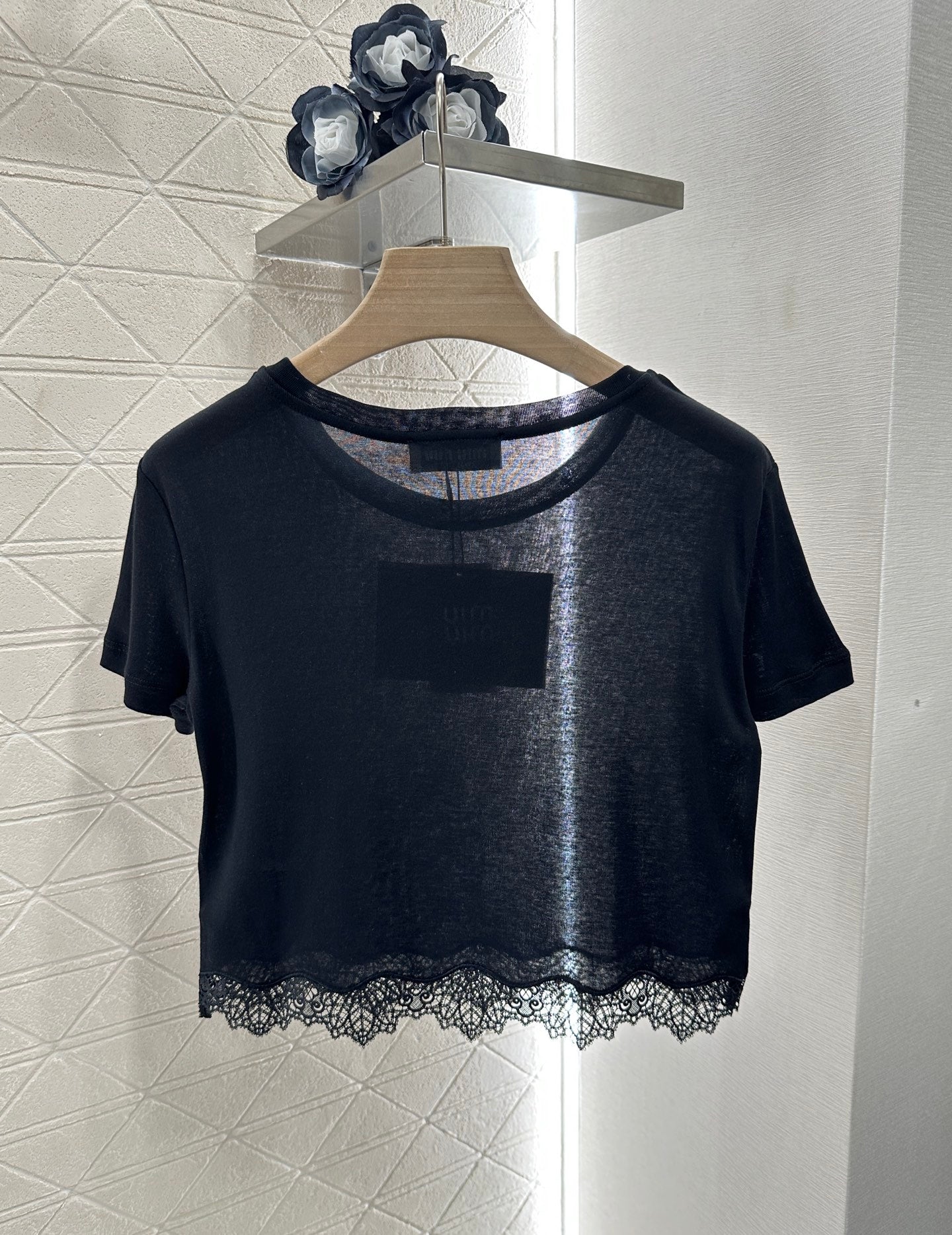Mi*mi*♥2025 new products Lace short sleeves