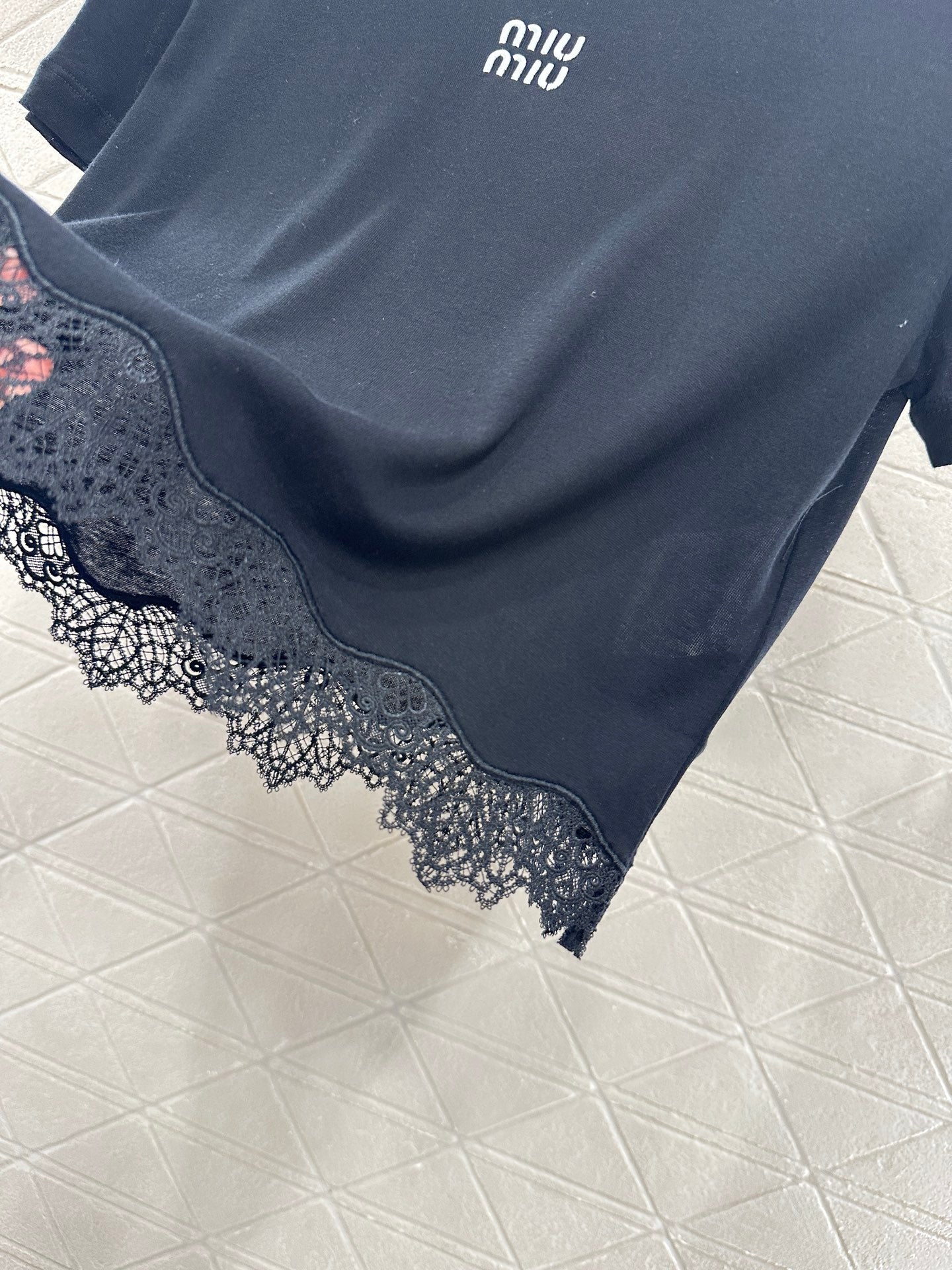 Mi*mi*♥2025 new products Lace short sleeves