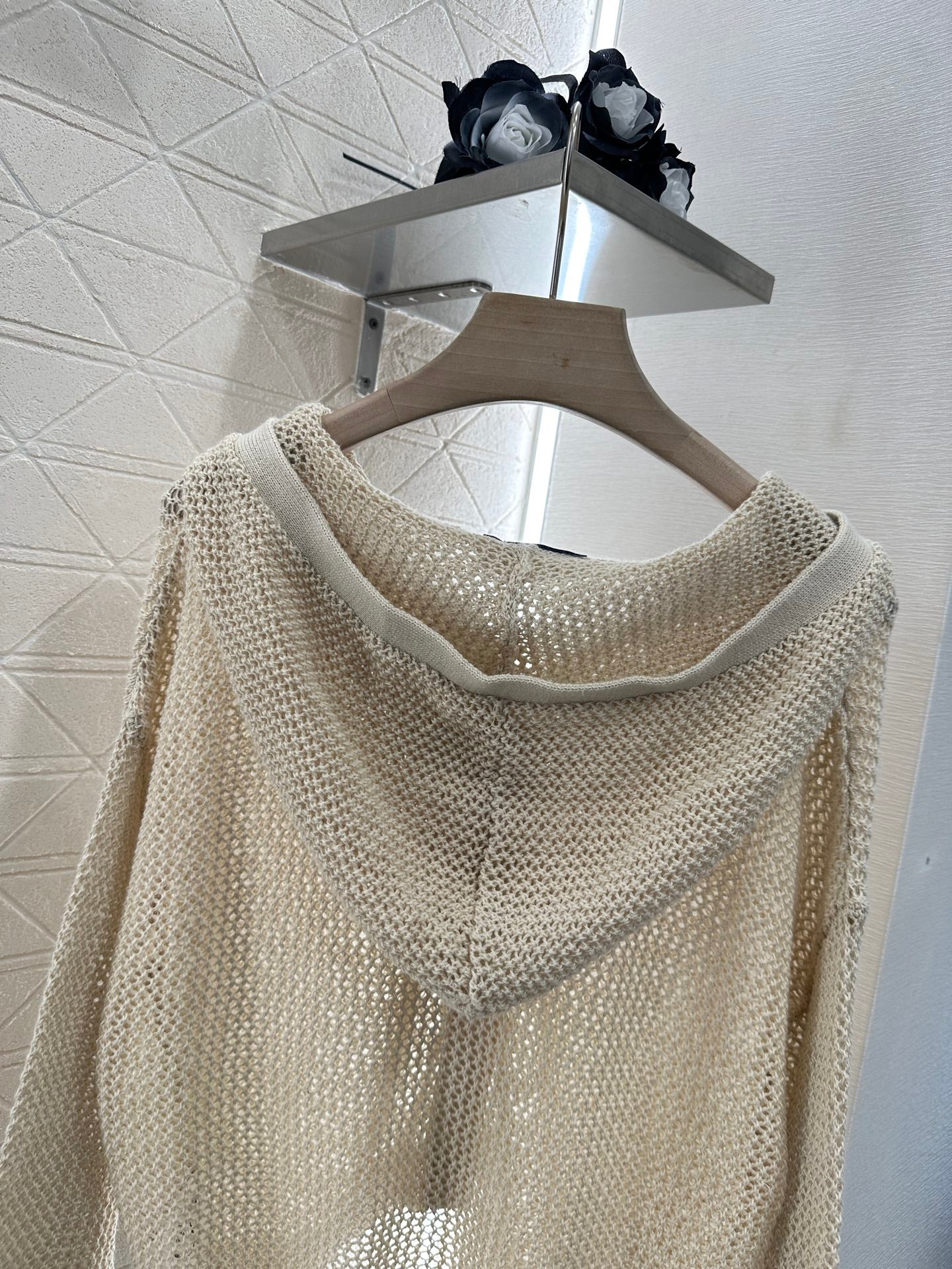 P*♥2025 new product Hooded knitted cardigan