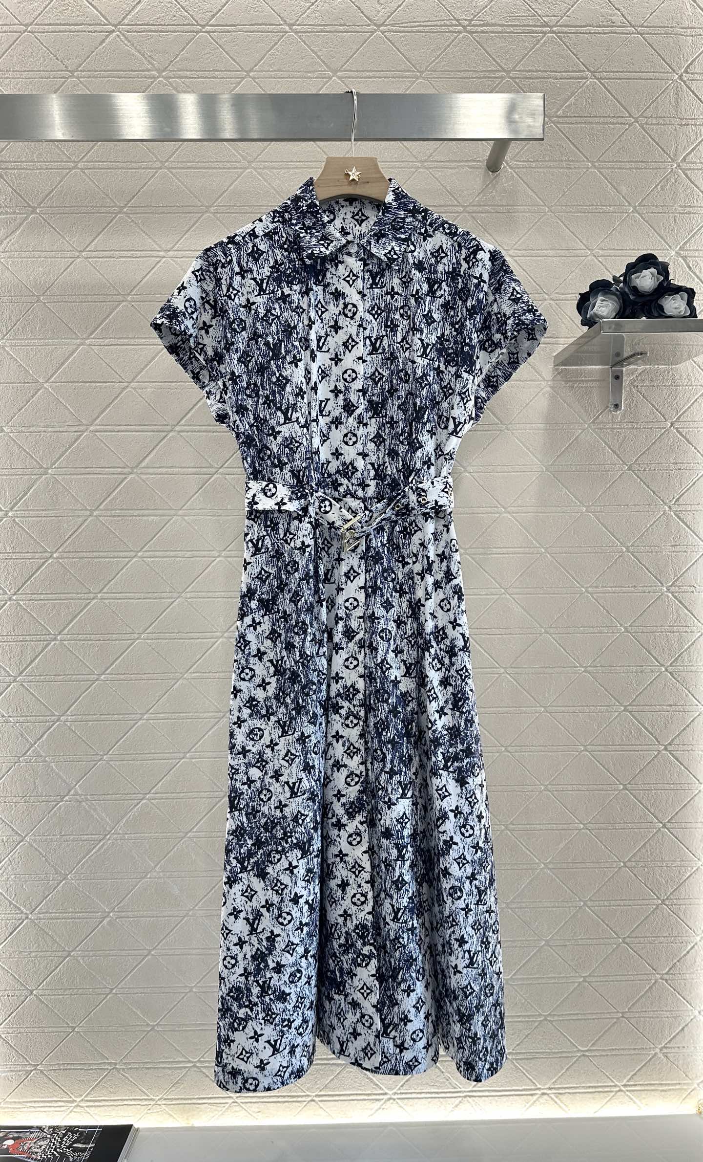 Louis *♥2025 new products Belt dress
