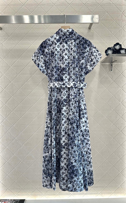 Louis *♥2025 new products Belt dress