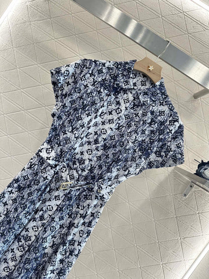 Louis *♥2025 new products Belt dress