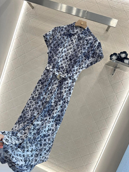 Louis *♥2025 new products Belt dress